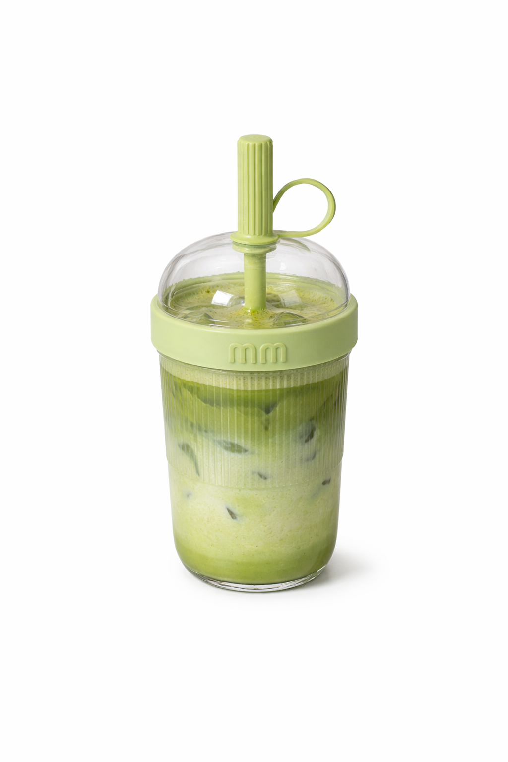 The Matcha Machine takeout cup