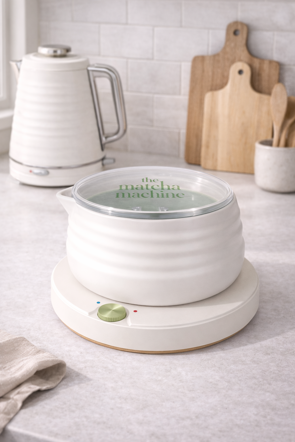 The Matcha Machine - White/Matcha