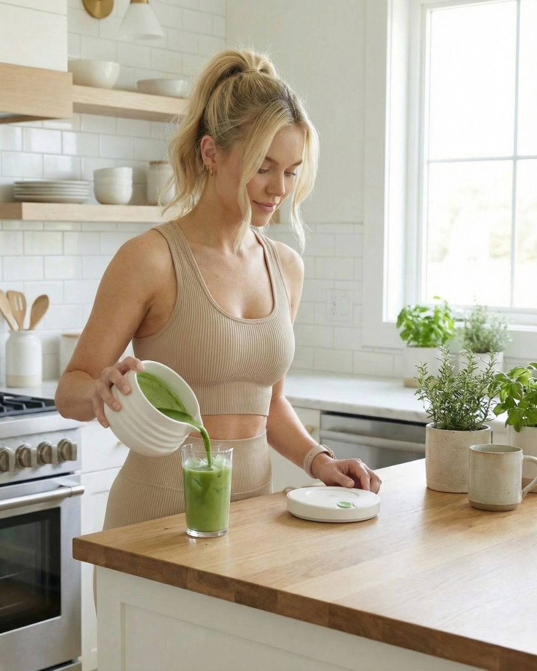 The Matcha Machine - White/Matcha